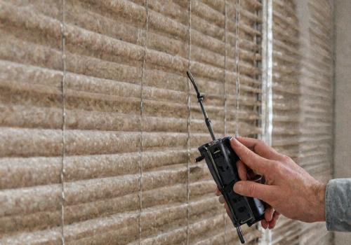 Professional blinds cleaning service