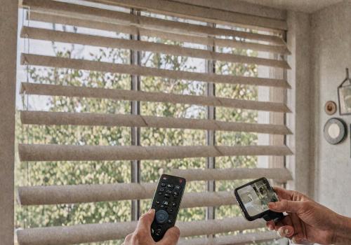 Motorized blinds installation service